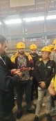 بازدید دانشجویان آموزشکده ملی مهارت شریف ابرکوه از ذوب آهن اصفهان  2