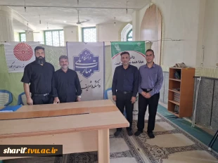 برپایی میز خدمت دانشکده ملی مهارت شریف  در آیین سیاسی عبادی نماز جمعه ابرکوه 5
