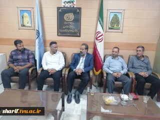 دیدار رئیس دانشکده ملی مهارت شریف با رئیس اداره فنی و حرفه‌ای ابرکوه در راستای توسعه همکاری‌های مهارتی
